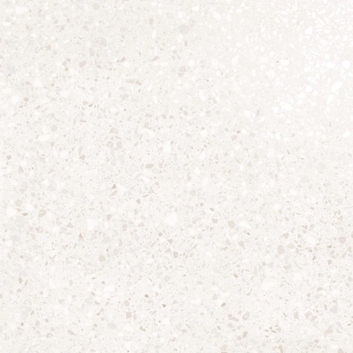 Casalgrande Padana Terrazzo White satyna 60x60 - płytka imitująca lastryko