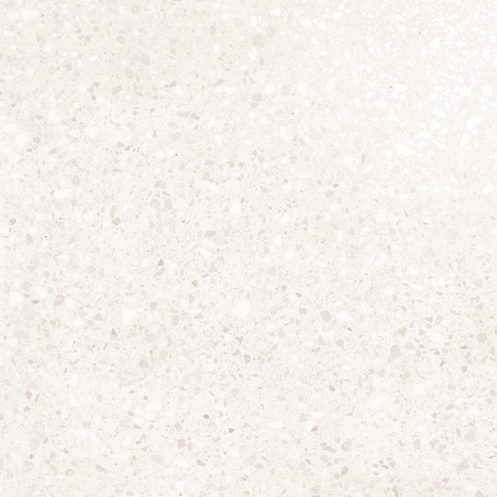 Casalgrande Padana Terrazzo White błyszcząca 60x60 - płytka imitująca lastryko