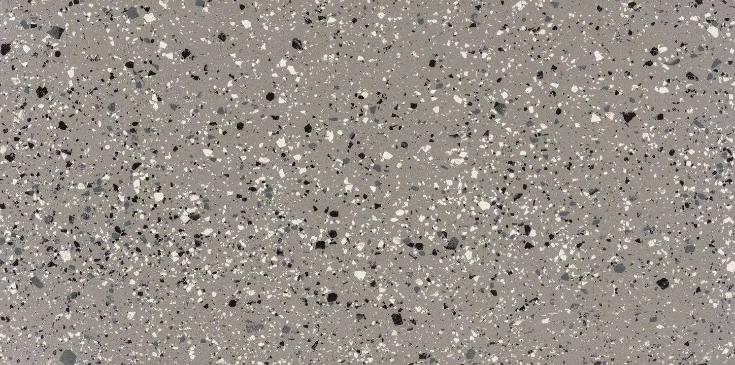 Casalgrande Padana Terrazzotech Grigio błyszcząca 60x120 - płytka imitująca lastryko