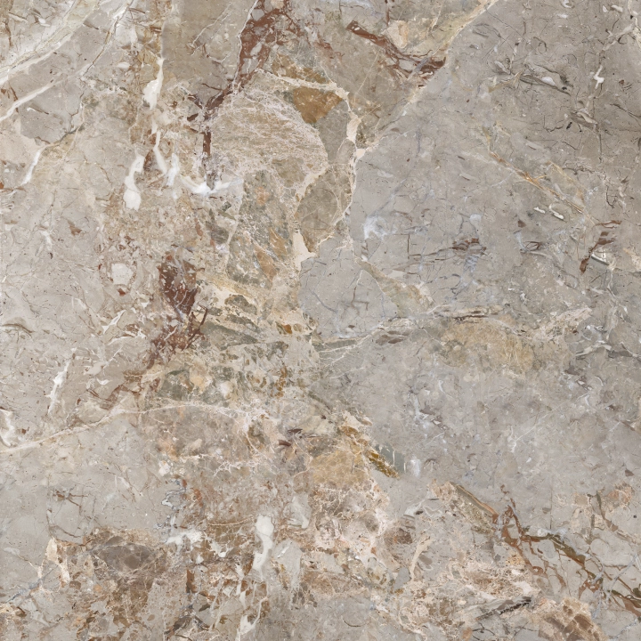 La Fabbrica Ava Breccia Argentum Breccia Argentum pół 120x120 - płytka / (L)163021 - płytka imitująca marmur