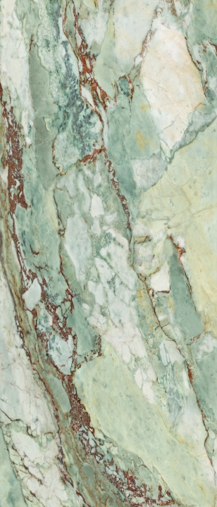 La Fabbrica Ava Green Sky Green Sky pół 120x280 - płytka / (L)278002 - płytka imitująca marmur
