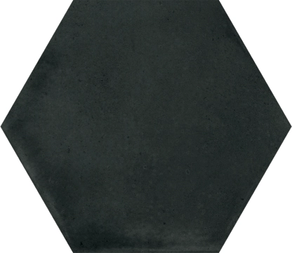 La Fabbrica Ava Small Black błyszcząca 10.7x12.4 - płytka nierektyfikowana / (L)180041 - płytka imitująca kamień