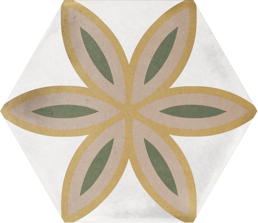 La Fabbrica Ava Small Beige błyszcząca 10.7x12.4 - płytka nierektyfikowana / (L)180251 - płytka imitująca kamień