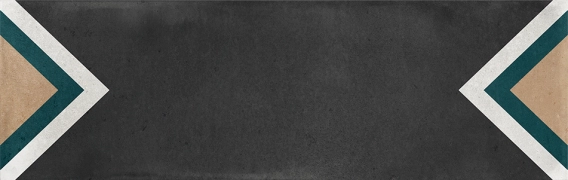 La Fabbrica Ava Small Black błyszcząca 5.1x16.1 - płytka nierektyfikowana / (L)180213 - płytka imitująca kamień