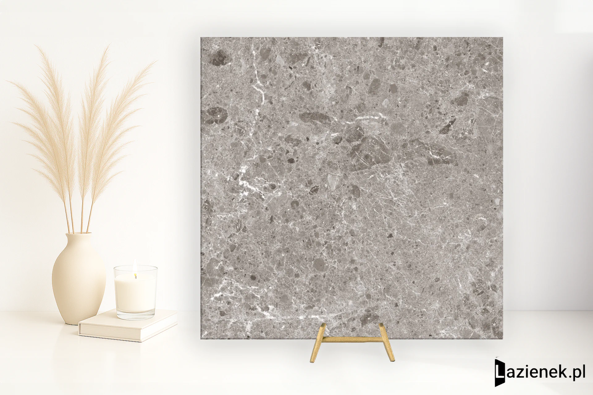 Grespania Artic Gris 15x15 - płytka nierektyfikowana - płytka imitująca marmur