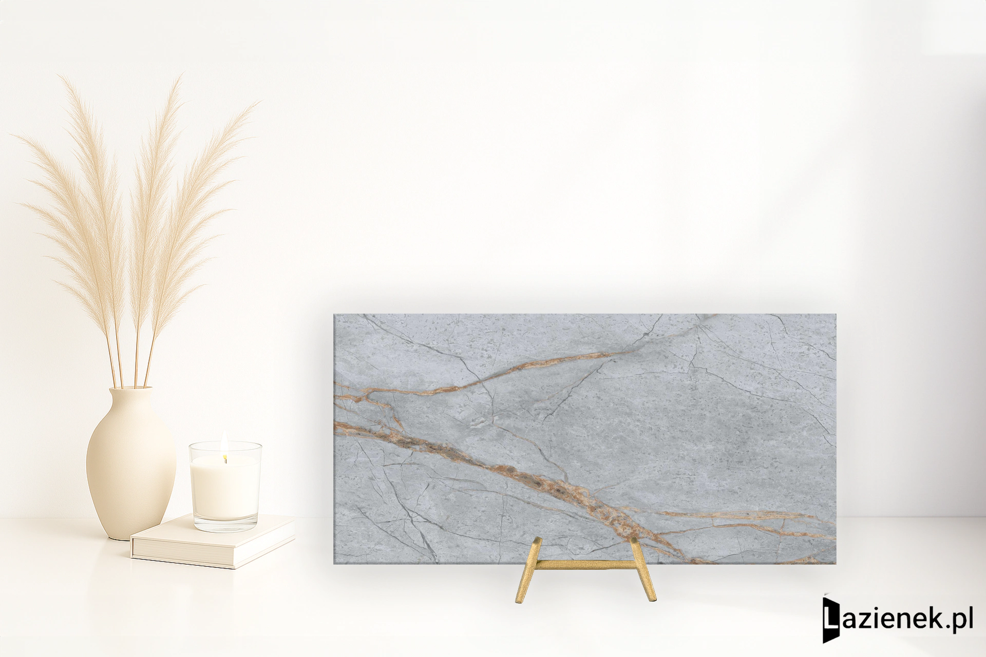 Grespania Blue Roma Cielo 30x60 - płytka imitująca marmur