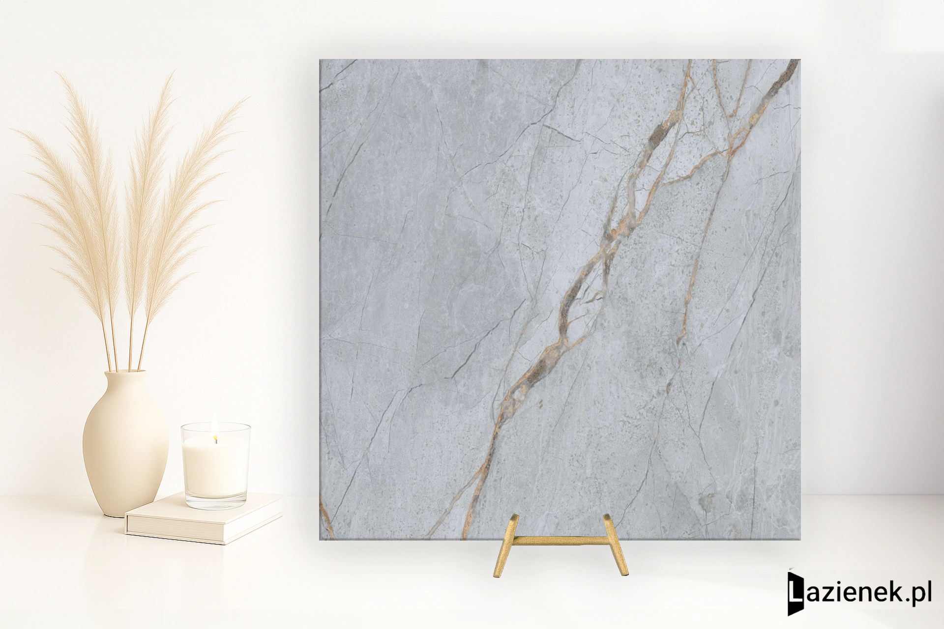 Grespania Blue Roma Cielo 60x60 - płytka imitująca marmur