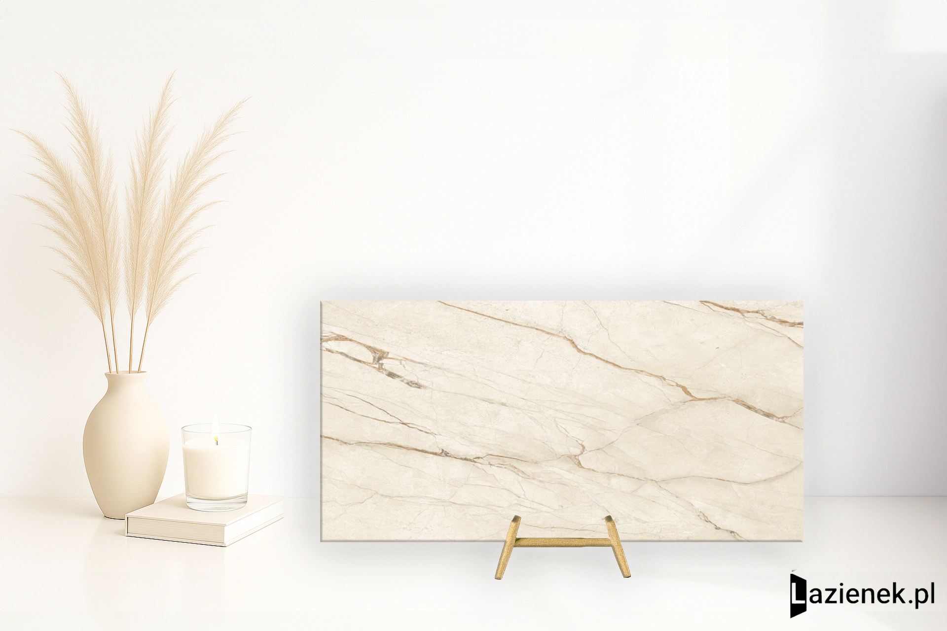 Grespania Canela Roma Canela Roma 60x120 - płytka imitująca marmur