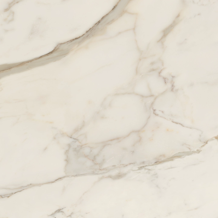 Caesar Anima Futura Golden White 120x120 - płytka imitująca marmur
