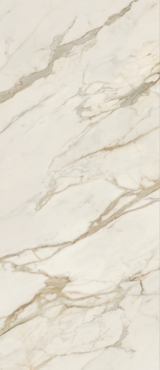Caesar Anima Futura Golden White satynowa 120x278 - płytka imitująca marmur