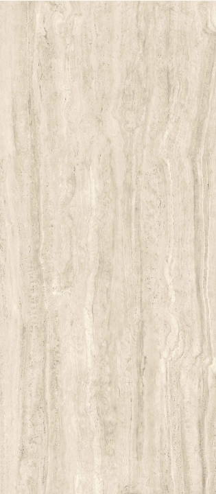 Fondovalle Royal Travertino Ebur Vein strukturalna 3D wyk. satyna 120x278 - płytka imitująca marmur
