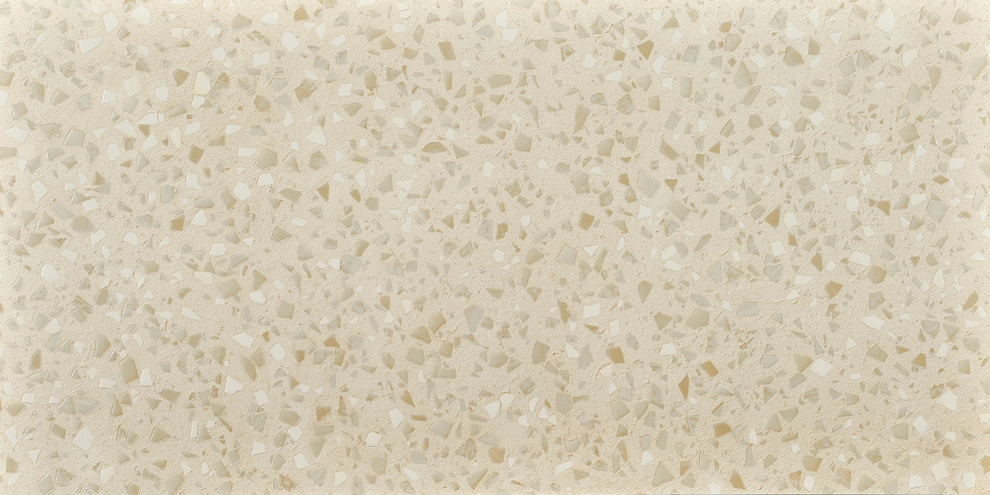 Coem Terrazzo Maxi Caolino 60x120 - płytka imitująca lastryko
