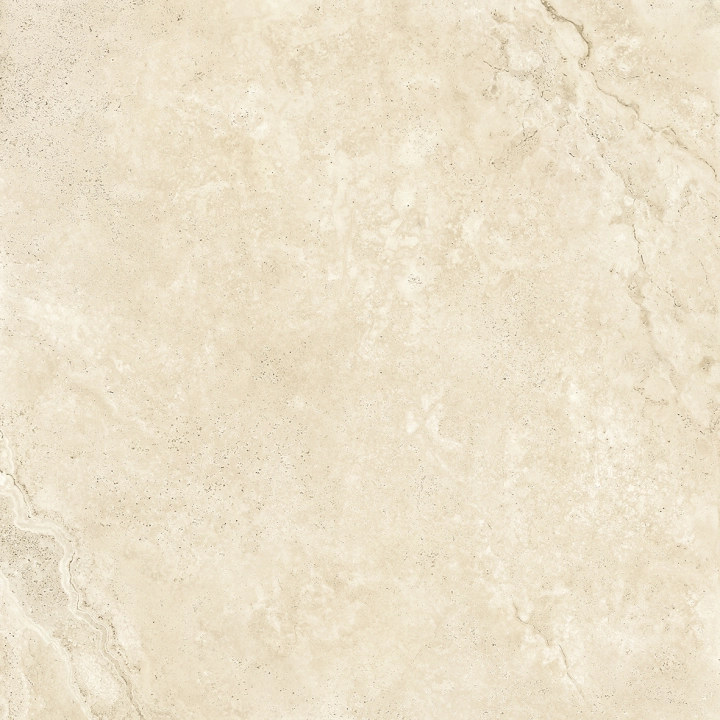 Piemme Makro Revolution Travertino Creme satyna 120x120 - płytka imitująca marmur