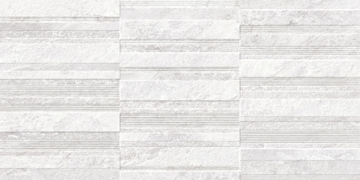 Keraben Nature White 25x50 - płytka nierektyfikowana - płytka imitująca kamień