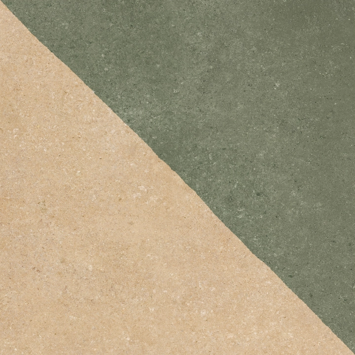 Keraben Terracota Paja-Verde 20x20 - płytka nierektyfikowana - płytka dekoracyjna