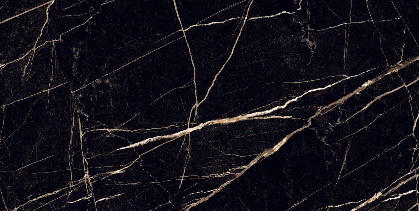 Novabell Extra Marquina Shiny szlifowana 30x60 - płytka imitująca marmur