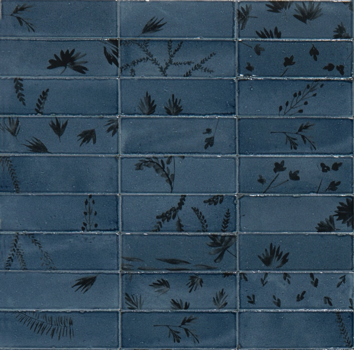 Marazzi Rice Blu 5x15 - płytka dekoracyjna