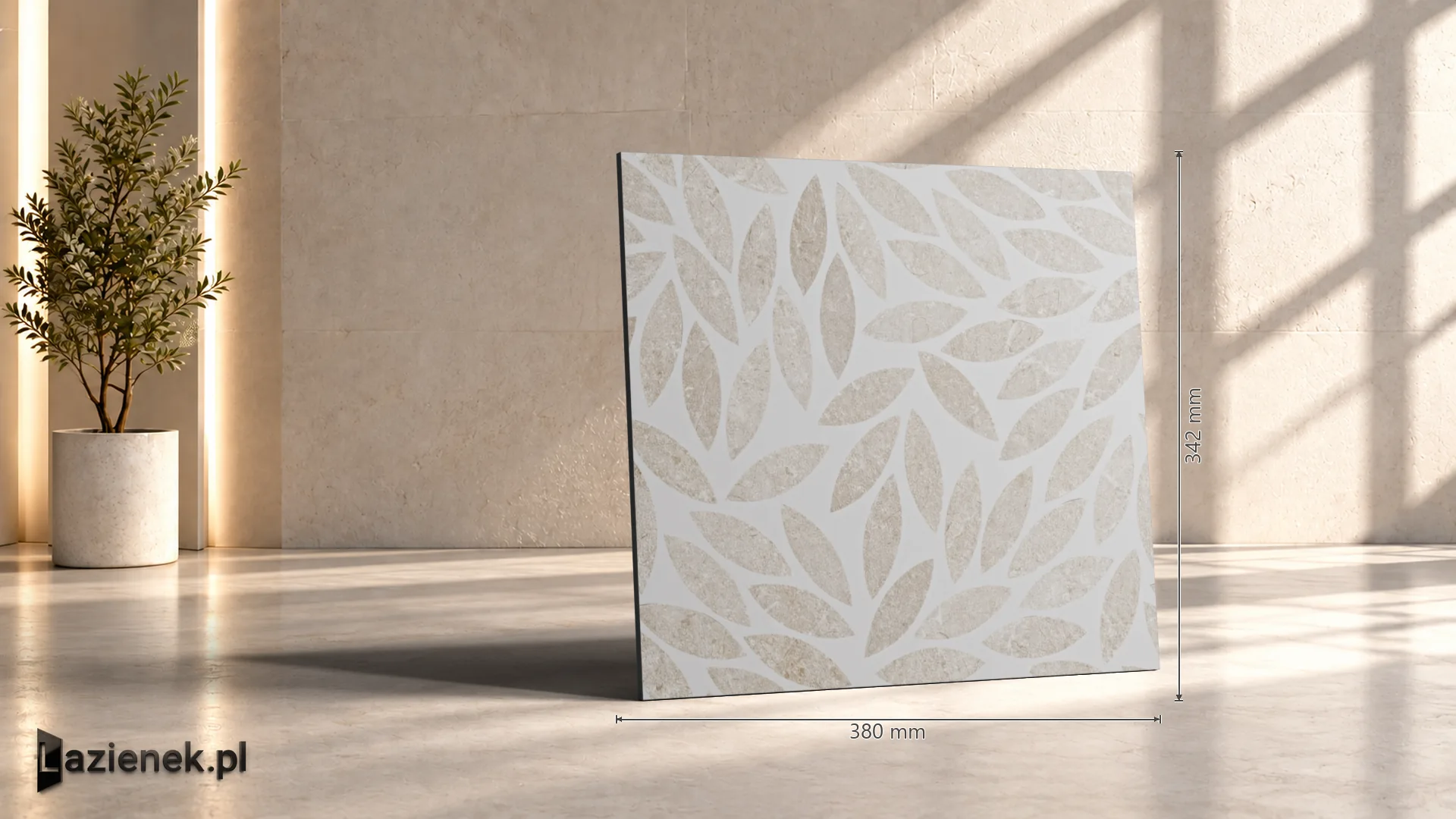 Marazzi Mystone Limestone Sand 34.2x38 - płytka imitująca kamień